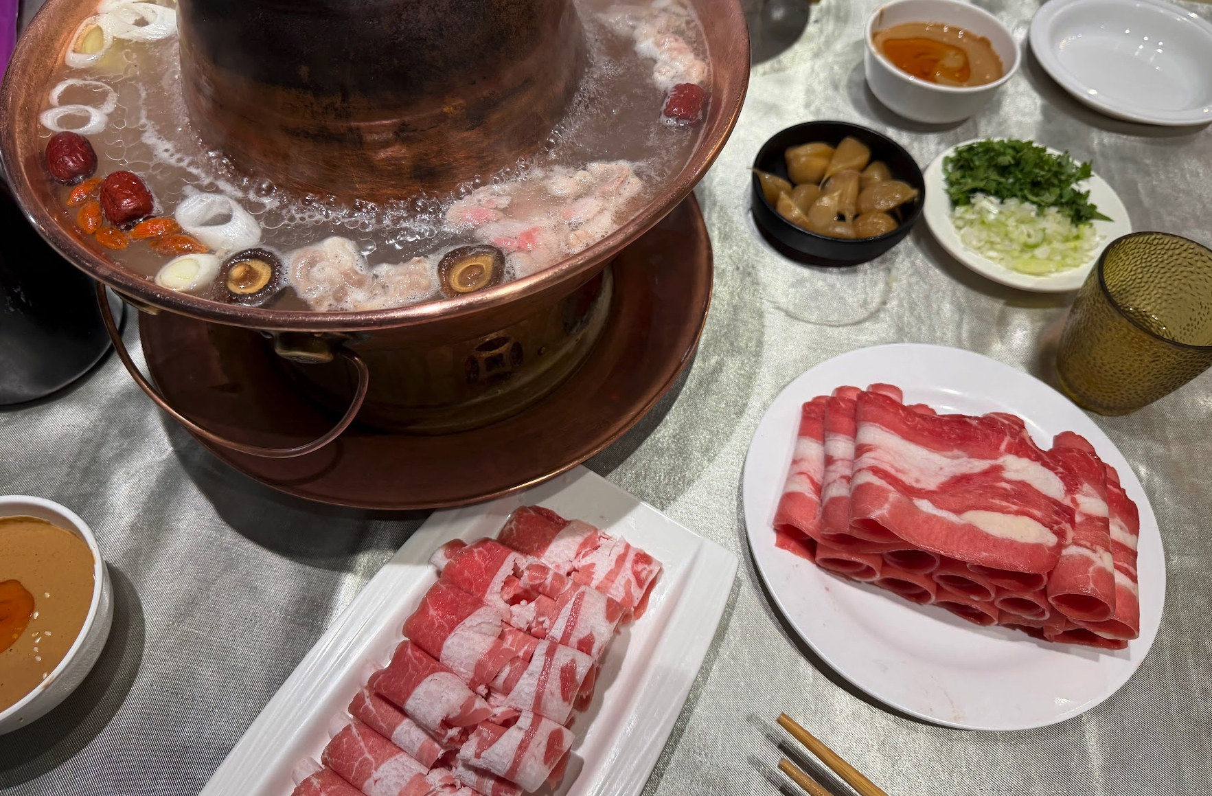 Traditional Beijing hotpot.