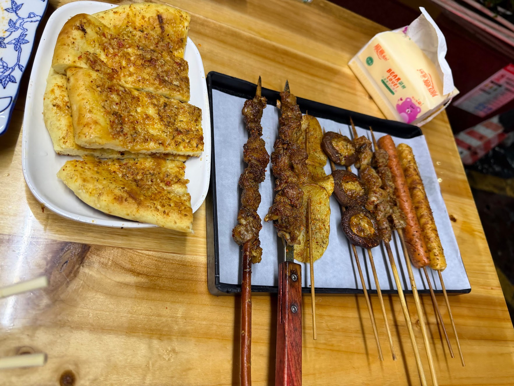 Western Chinese food in Shenzhen.